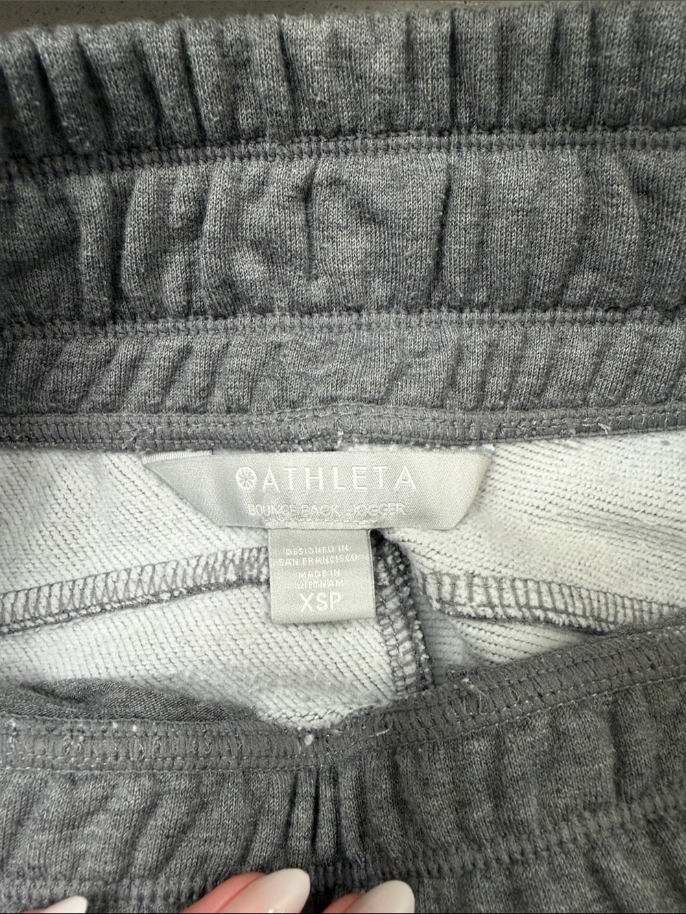 Athleta Gray Woman’s Jogger Sweatpants